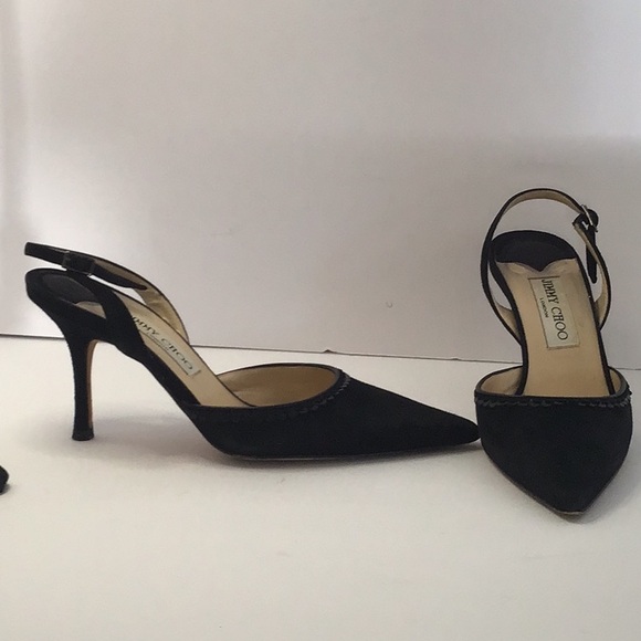 💥💥 JIMMY CHOO💥💥.                 SUEDE SLING BACK - Picture 1 of 7